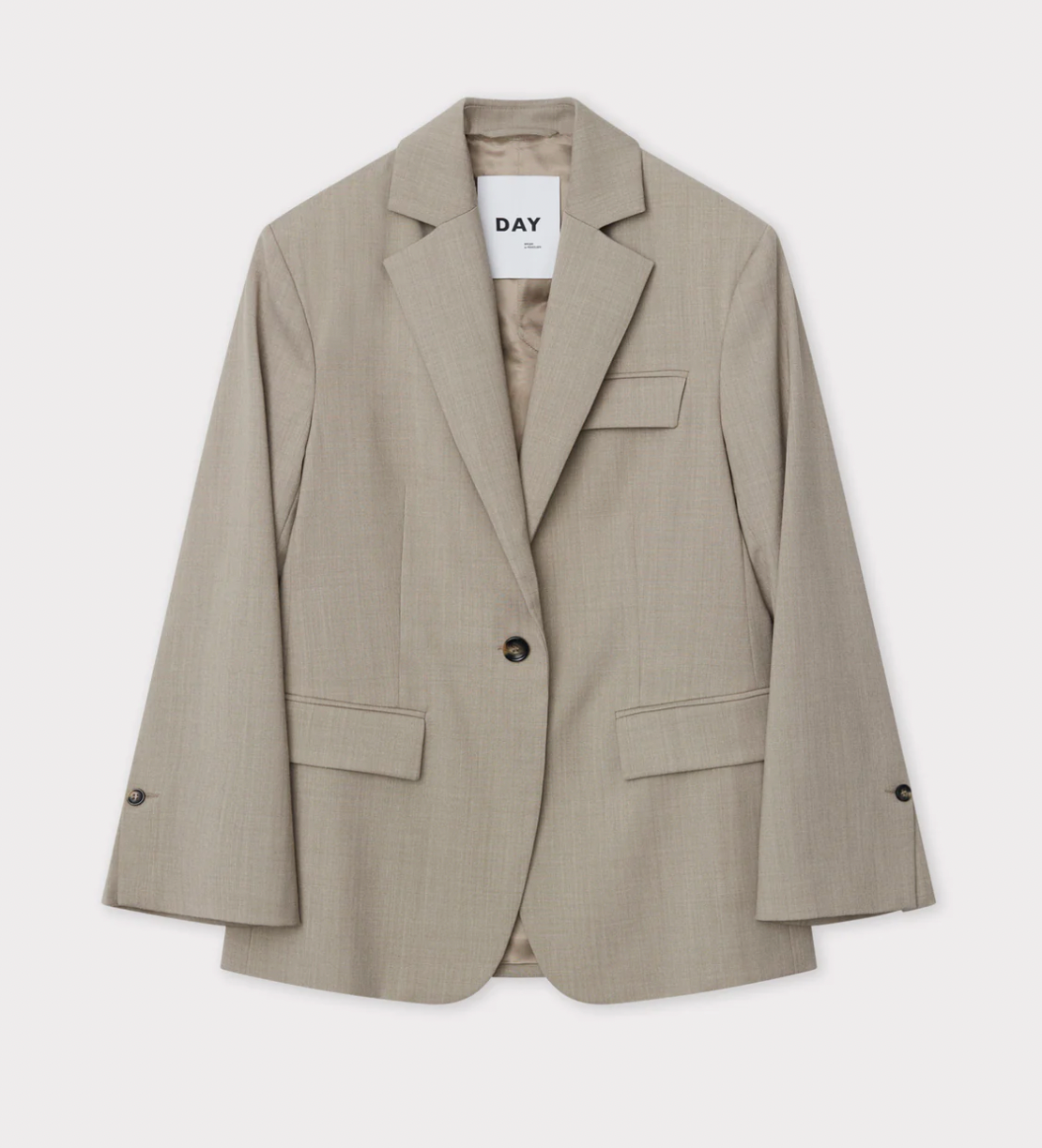 DAY BIRGER ET MIKKELSEN EZRA BLAZER  - OAK MELANGE