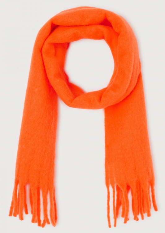 AMERICAN VINTAGE ZINACO SHAWL -  NEON ORANJE